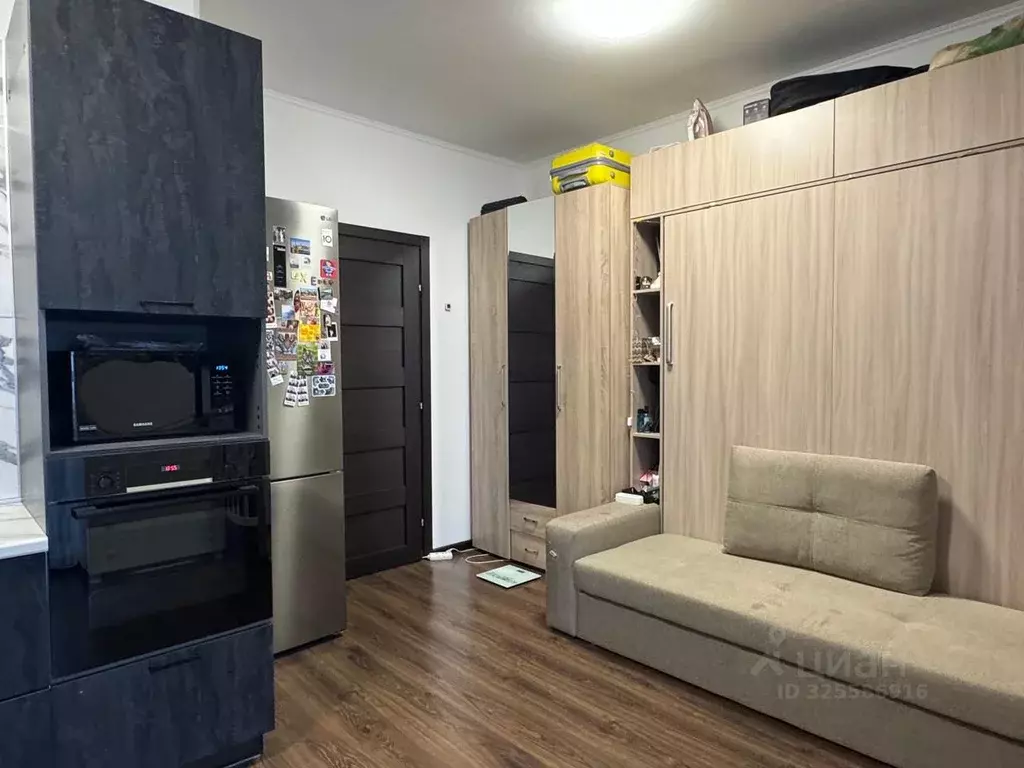 Студия Санкт-Петербург ул. Плесецкая, 16 (27.0 м) - Фото 2