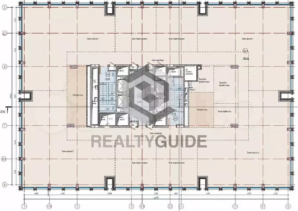 3600 м2 Бизнес-центр  Sezar Group  A - Фото 0