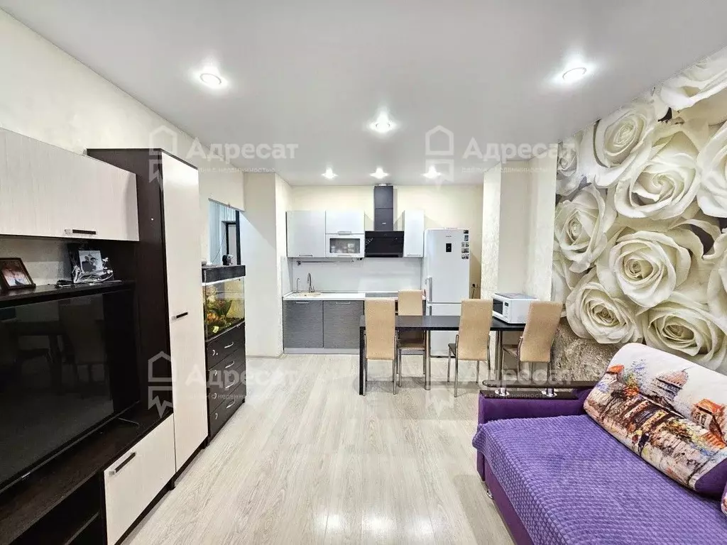 1-к кв. Волгоградская область, Волгоград Промышленная ул., 8 (37.9 м) - Фото 1