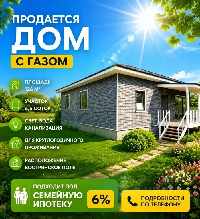 Дом в Московская область, Воскресенск Коммуна мкр, ул. Федеральная ... - Фото 1