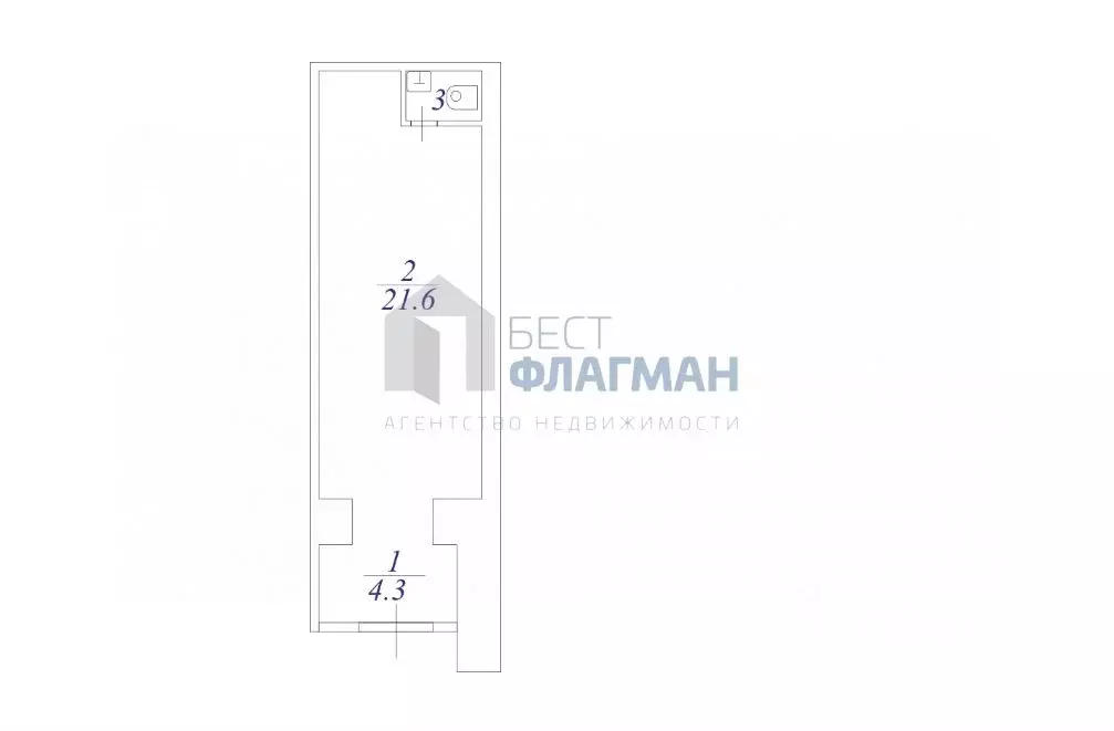 Помещение свободного назначения в Москва Ленинградский просп., 60К1 ... - Фото 2