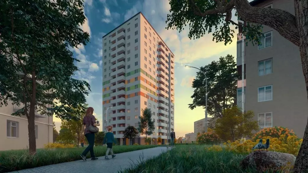 3-к кв. Самарская область, Новокуйбышевск 69-й кв-л,  (90.93 м) - Фото 1