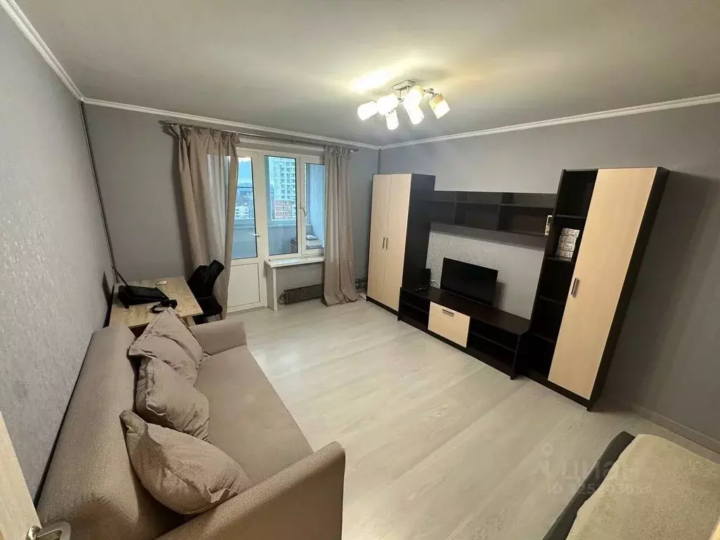 1-к кв. Москва ул. Генерала Глаголева, 11К2 (35.0 м) - Фото 0