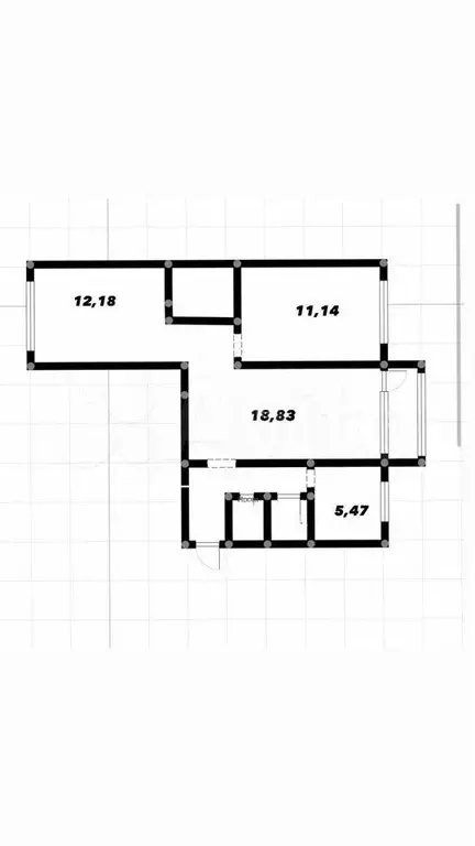 3-к. квартира, 59,3 м, 2/5 эт. - Фото 0