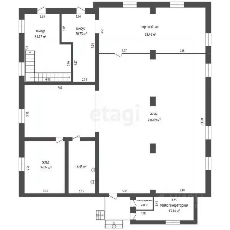 Помещение свободного назначения в Ямало-Ненецкий АО, Тарко-Сале ... - Фото 2