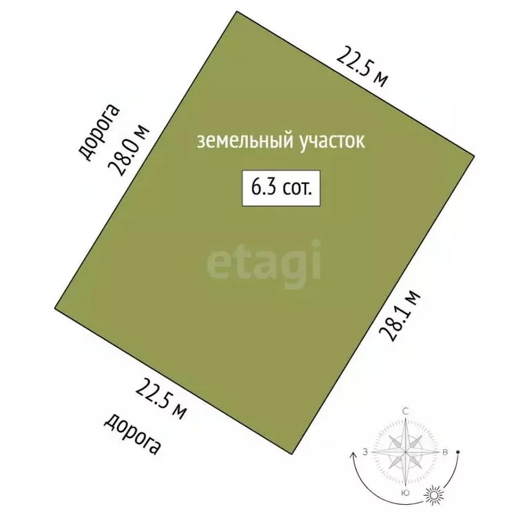 Участок в Тюменская область, Тюмень СОСН Березовое Озеро тер., ул. ... - Фото 0