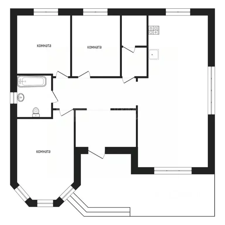 Коттедж в Тюменская область, Тюмень  (130 м) - Фото 1