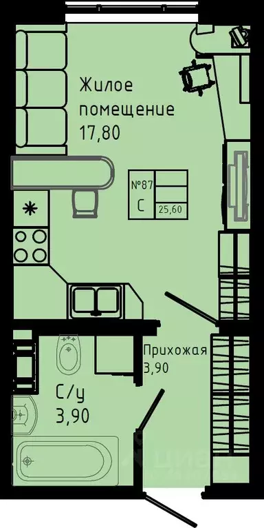 Студия Ленинградская область, Коммунар г. Гатчинский муниципальный ... - Фото 1