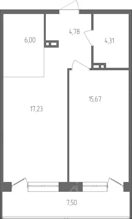 2-к кв. Пермский край, Пермь ул. Танцорова, 42 (51.74 м) - Фото 1