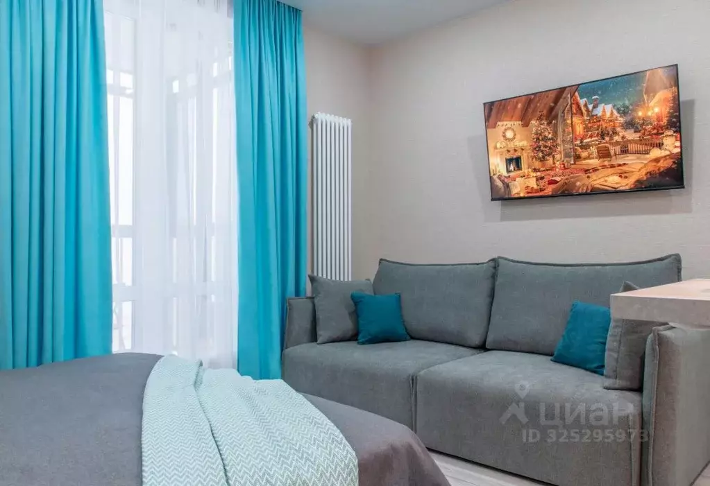 1-к кв. Татарстан, Казань ул. Гаврилова, 7к1 (35.0 м) - Фото 2