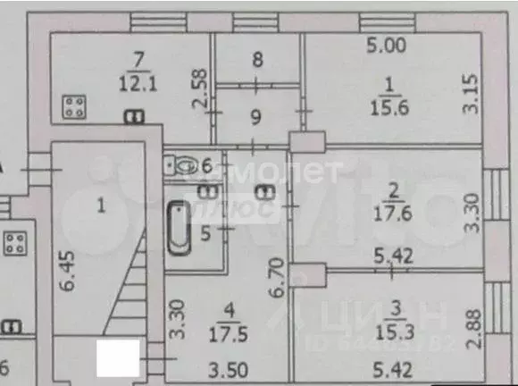 3-к кв. Вологодская область, Вологда Пролетарская ул., 73 (89.5 м) - Фото 2