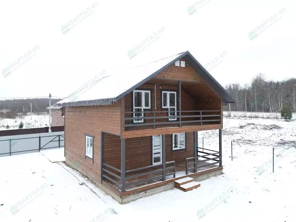 Дом в Калужская область, Боровский муниципальный округ, коттеджный ... - Фото 1