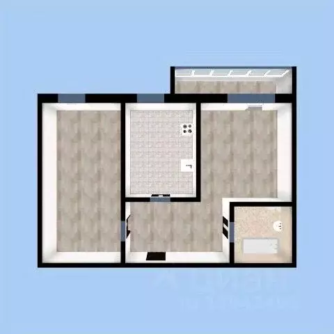 2-к кв. Бурятия, Улан-Удэ 110-й мкр, 6 (51.3 м) - Фото 1