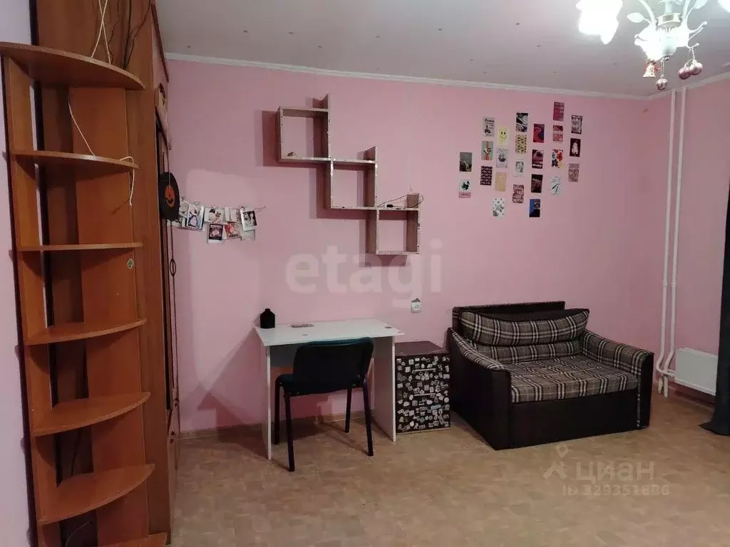 1-к кв. Пермский край, Пермь ул. Строителей, 16А (35.0 м) - Фото 1