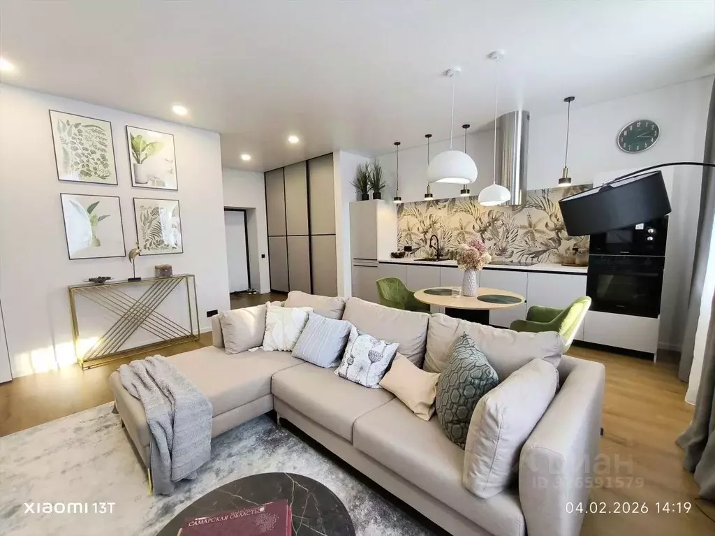 2-к кв. Самарская область, Самара Лесная ул., 11А (71.2 м) - Фото 2