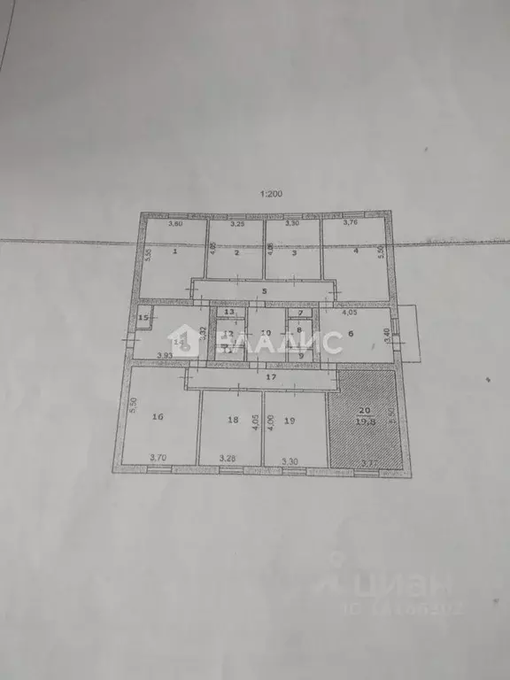Комната Белгородская область, Белгород ул. Щорса, 28 (19.8 м) - Фото 2