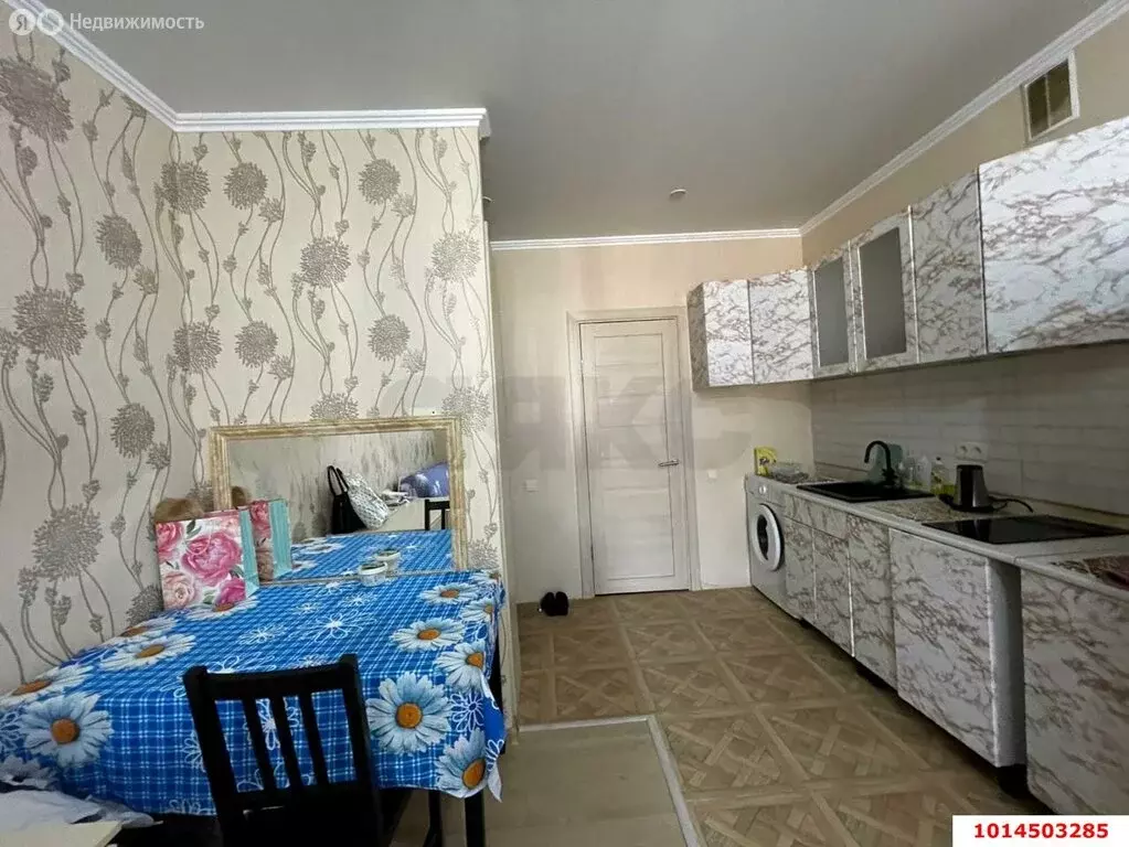 Квартира-студия: аул Новая Адыгея, Бжегокайская улица, 19к5 (26.6 м) - Фото 1