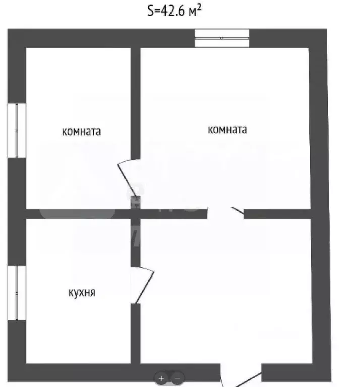 2-к кв. Тюменская область, Ялуторовский муниципальный округ, с. ... - Фото 2