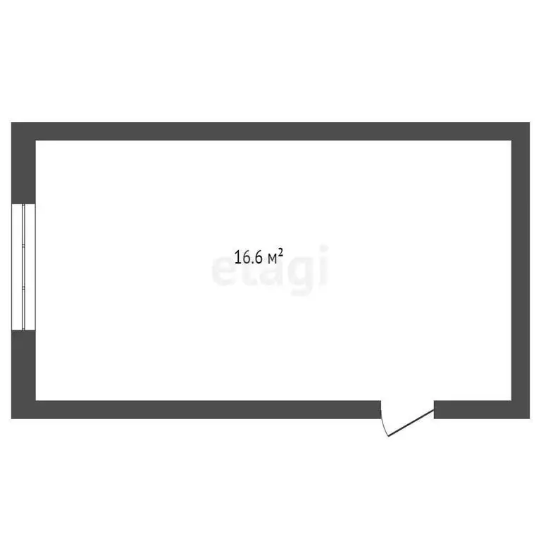 1к в -комнатной квартире (16.06 м) - Фото 1