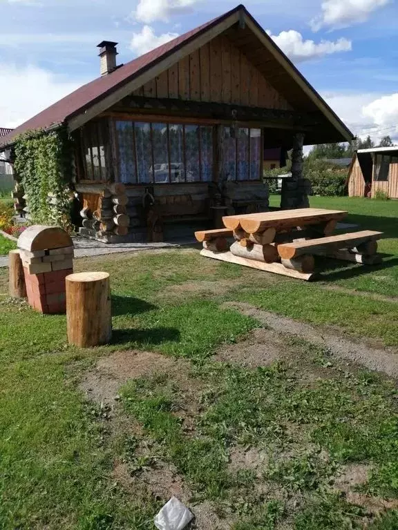 Дом в Карелия, Кондопожский район, Кончезерское с/пос, д. Большое ... - Фото 1