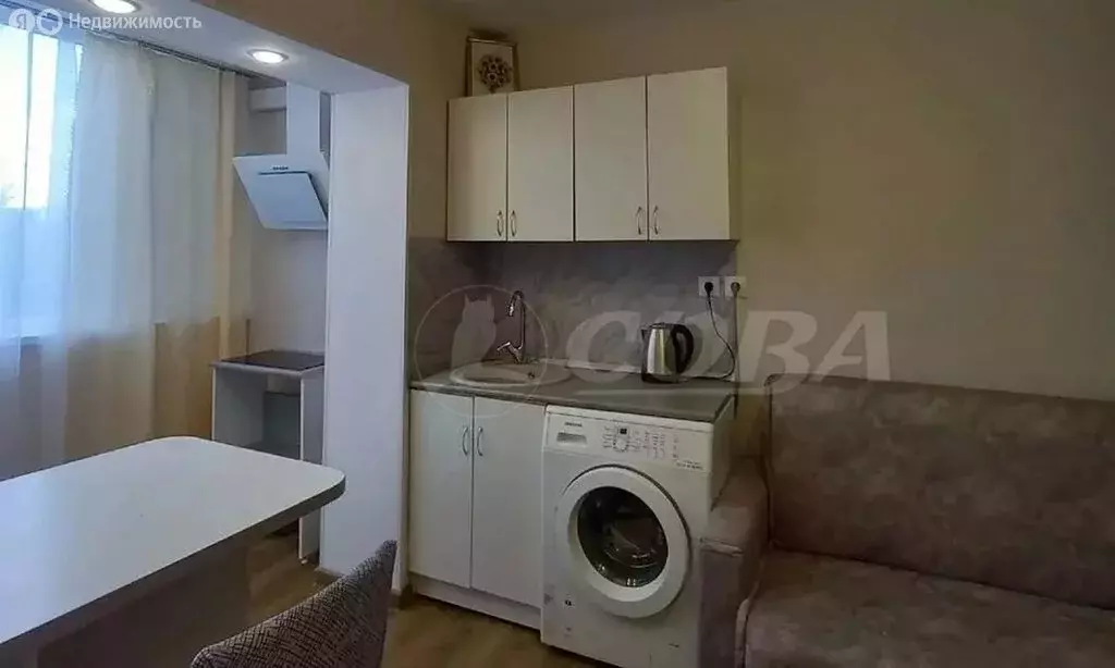 Квартира-студия: Тюмень, Олимпийская улица, 24 (19 м) - Фото 2