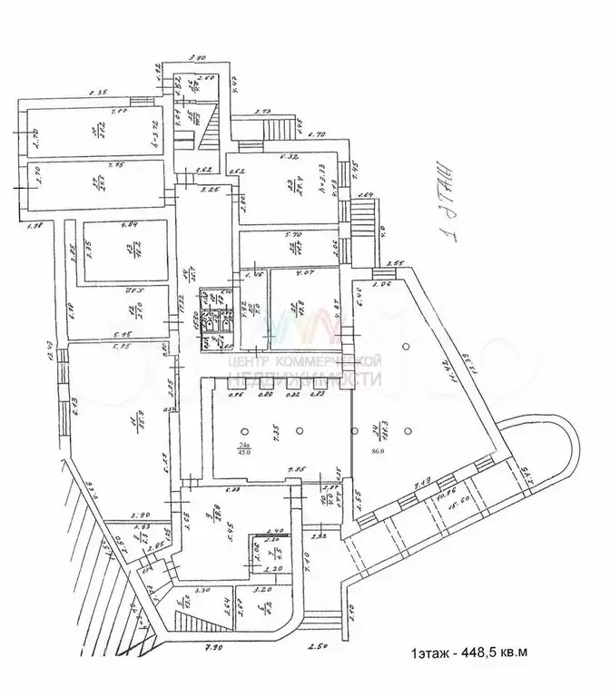 Административное здание 1552 кв.м в г. Нефтекамск - Фото 0