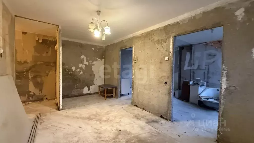 2-к кв. Ленинградская область, Кириши Волховская наб., 14 (46.7 м) - Фото 1