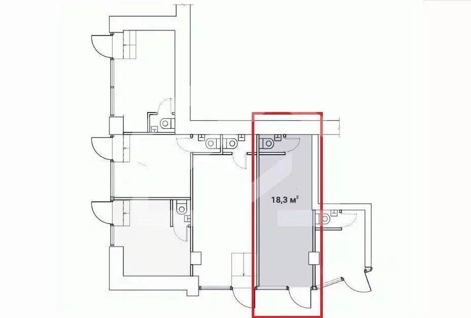 Помещение свободного назначения в Москва просп. Мира, 97 (19 м) - Фото 2
