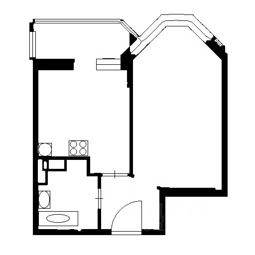 1-к кв. Санкт-Петербург ул. Летчика Лихолетова, 14к2 (35.0 м) - Фото 1