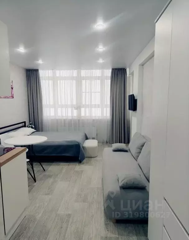 Студия Ивановская область, Иваново Видный мкр, 1 (29.0 м) - Фото 1