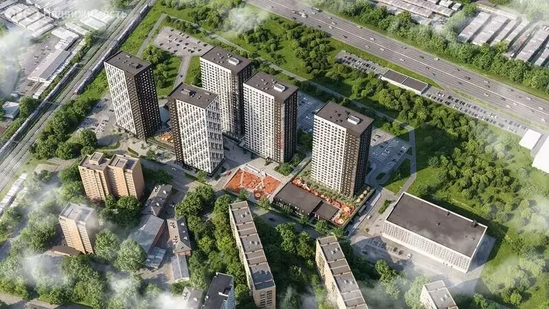 Квартира-студия: Реутов, 3-й микрорайон, ЖК Эво, к2 (28.86 м) - Фото 1