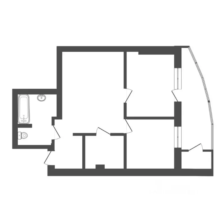 2-к кв. Тюменская область, Тюмень Орловская ул., 58 (56.0 м) - Фото 2