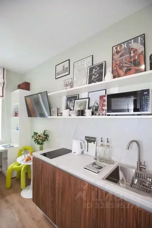 1-к кв. Москва Тверской бул., 19 (18.0 м) - Фото 1