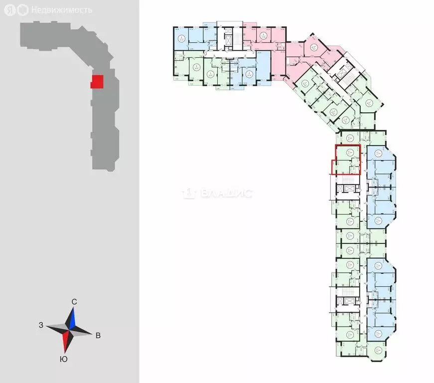 1-комнатная квартира: Владимир, улица Родионовка, 4А (34.9 м) - Фото 1