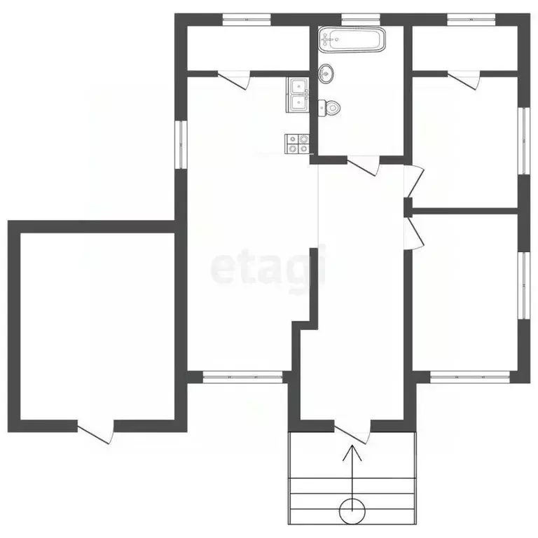 Дом в Ставропольский край, Пятигорск городской округ, с. Золотушка, ... - Фото 2