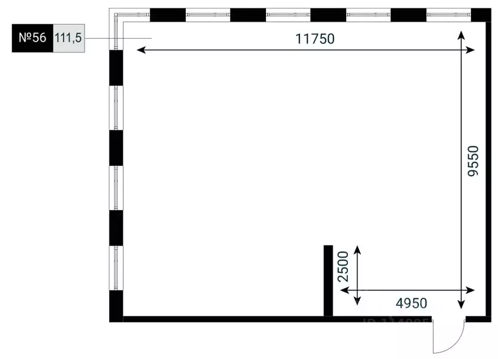 Офис в Москва Кастанаевская ул., 16С1 (112 м) - Фото 1