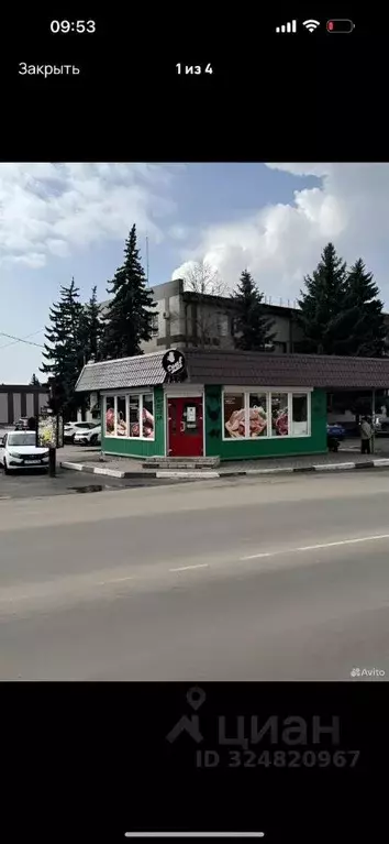 Торговая площадь в Воронежская область, Калач 1 Мая ул., 5А (90 м) - Фото 1