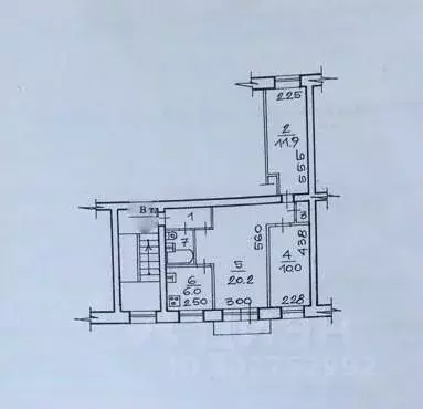 3-к кв. Новосибирская область, Новосибирск Народная ул., 5/1 (54.6 м) - Фото 1