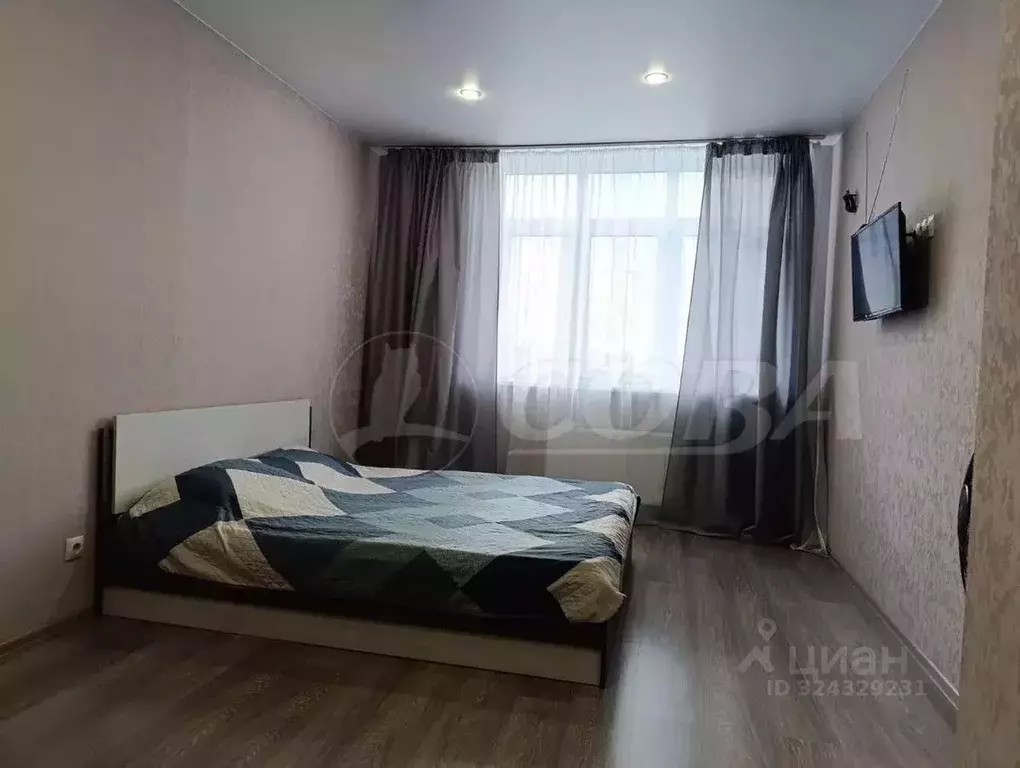 Студия Тюменская область, Тюмень ул. Газовиков, 73к1 (28.0 м) - Фото 1