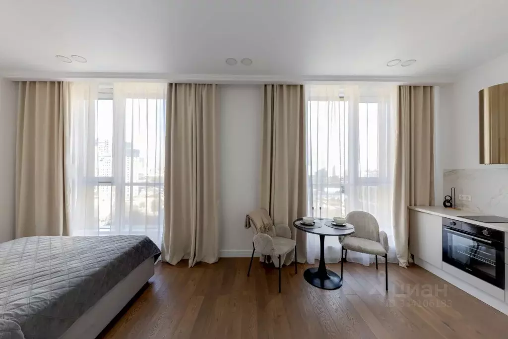 Студия Москва ул. Мустая Карима, 12 (35.0 м) - Фото 1