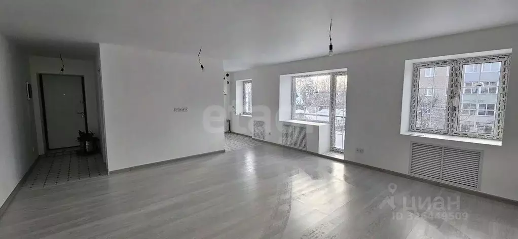 2-к кв. Калужская область, Калуга пос. Резвань, Школьная ул., 9 (42.9 ... - Фото 2