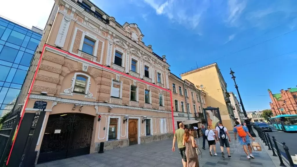 Помещение свободного назначения в Санкт-Петербург Лиговский просп., ... - Фото 1