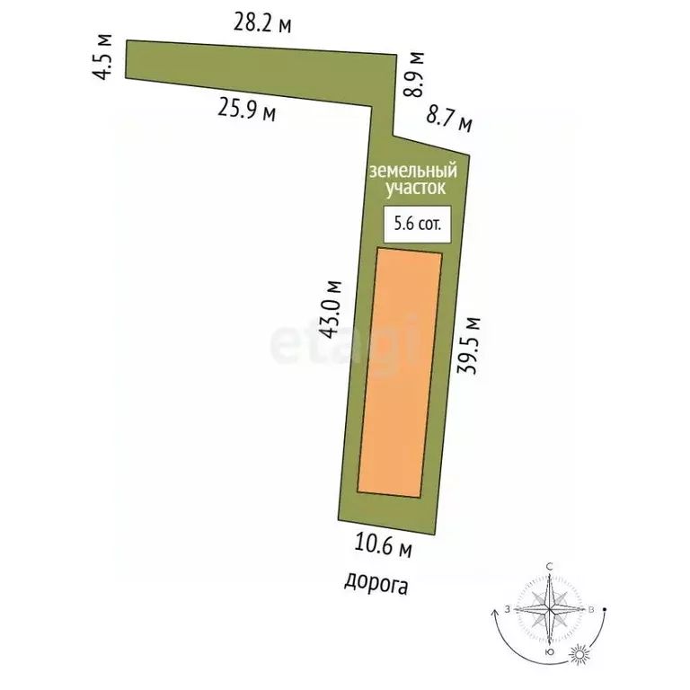 Участок в Московская область, Люберцы СНТ Зеленая Зона тер., 726 (6.0 ... - Фото 2