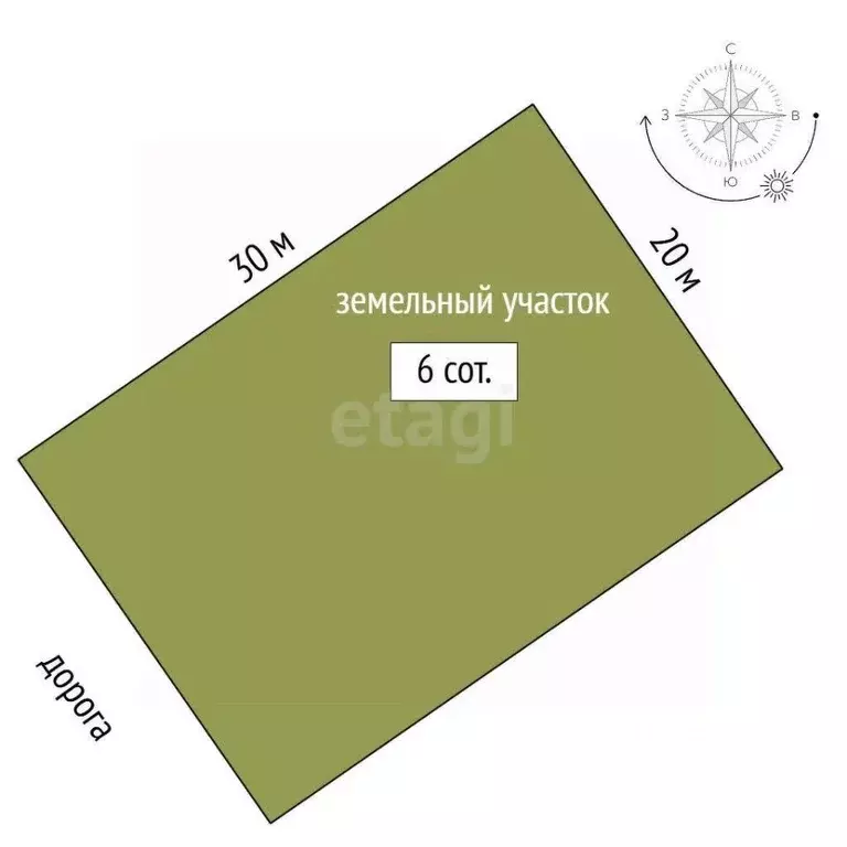 Участок в Ямало-Ненецкий АО, Новый Уренгой ул. 9-я Запрудная (6.0 ... - Фото 2