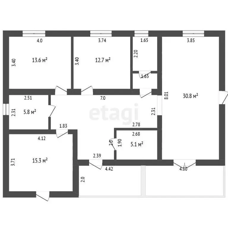 Дом в Константиново, коттеджный посёлок Солнечный Берег (128 м) - Фото 2