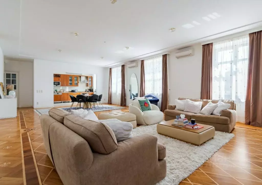 4-к кв. Москва Тверская ул., 8к1 (208.0 м) - Фото 1