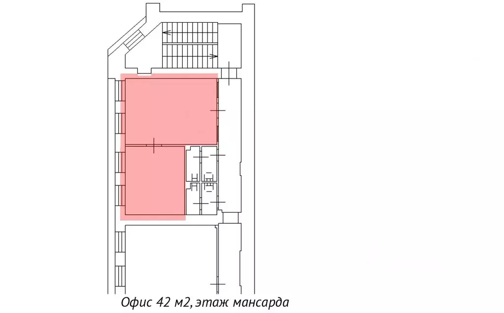 Офис в Санкт-Петербург Галерная ул., 20-22 (42 м) - Фото 1