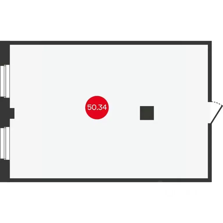 Офис в Новосибирская область, Новосибирск Первомайская ул., 43 (50 м) - Фото 1