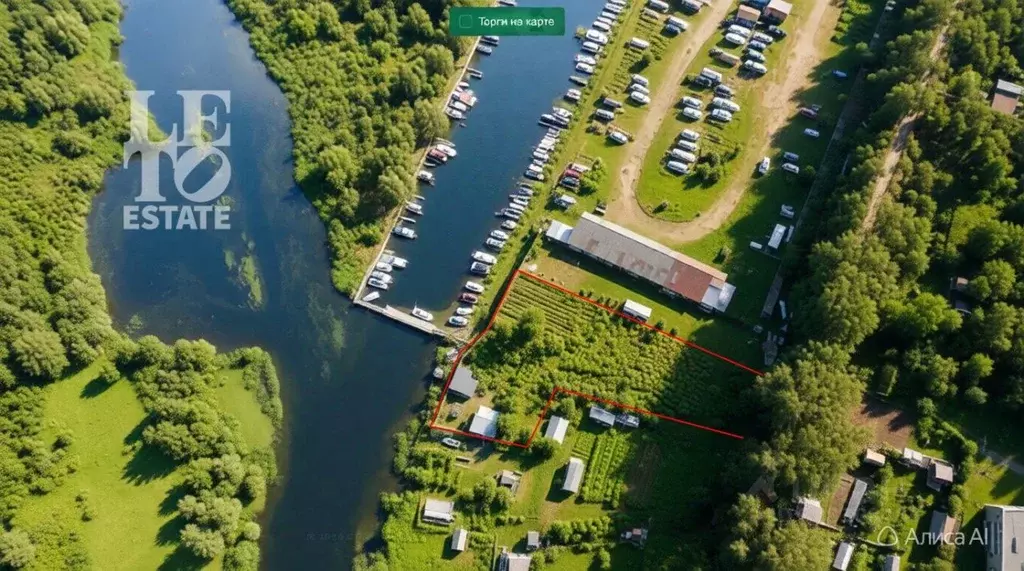 Участок в Тверская область, Конаковский муниципальный округ, Волжанка ... - Фото 2