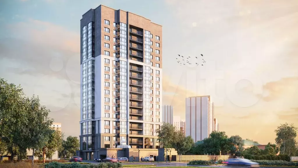 Квартира-студия, 28,5 м, 8/18 эт. - Фото 0